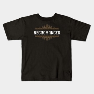 Necromancer Character Class Roleplaying Addict - Tabletop RPG Vault Kids T-Shirt